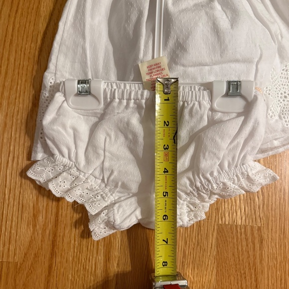 Happily Grey Baby Girl Easter Bunny Dress With Matching Shoes & Diaper Cover - Picture 13 of 13